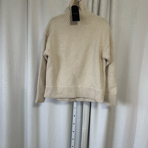 Rag & bone turtle neck cashmere sweater - Picture 4 of 7